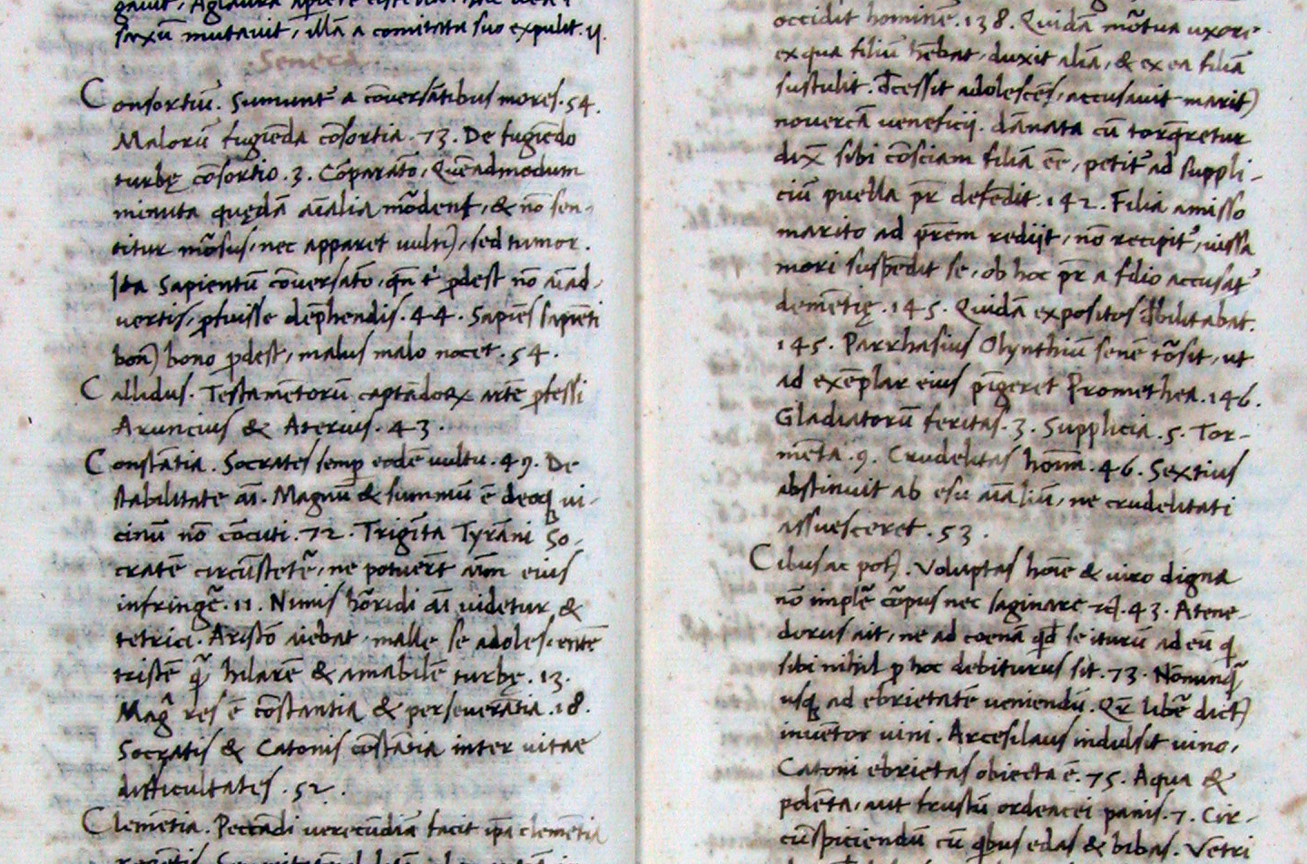 Repertorium, f. 63v-64r, detail